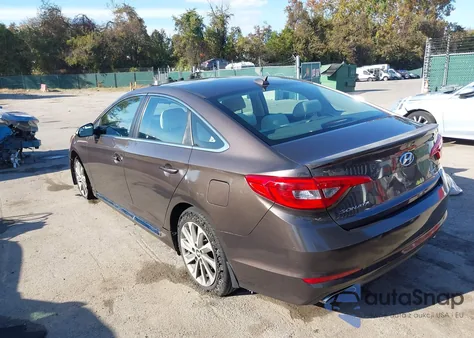 2017 Hyundai Sonata Sport from USA, damaged, VIN 5NPE34AF3HH452613